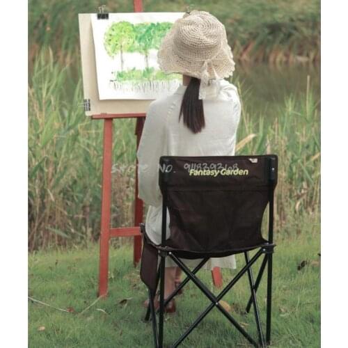 Art student special painting stool outdoor fishing beach lounge chair sketch sketching portable folding chair