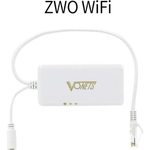 ZWO-WIFI is connected to AIR PRO using extended WIFI signal to increase distance stability ZWO WIFI