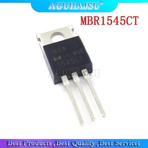 10pcs/lot MBR1545CT array diode rectifier 1545 MBR1545 TO-220AB new original