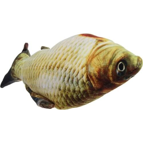 3D Carp Fish Cushion Pillow Animal Plush Toy Children Gift Home Decor 20cm/7in GXMB