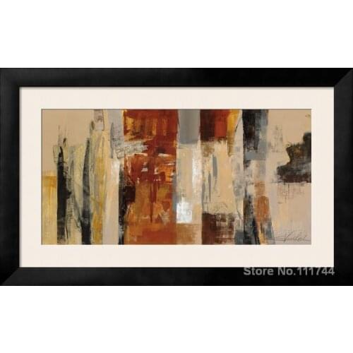 Canvas art abstract Urban Morning Silvia Vassileva Paintings home decor Handmade High quality