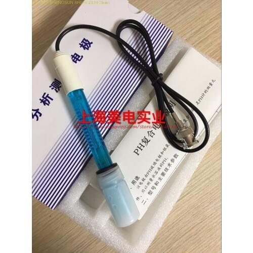 Free shipping Original export E-201 type PH composite electrode / laboratory pH meter probe sensor