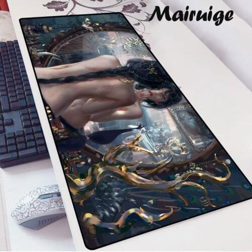 400*900mm Sexy Princess Large Mouse Pad Computer Decoration Gamer Art Mousepad Anime XXL Laptop PC Desk Mat Gaming Accessories