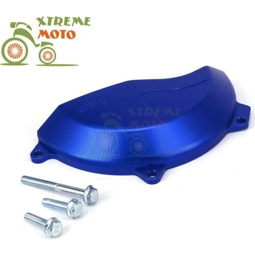 Motorcycle CNC Right Side Engine Case Cover Protector Guard For HUSQVARNA FC450 2016-2017 2016 2017 16 17 FE450 2017 17