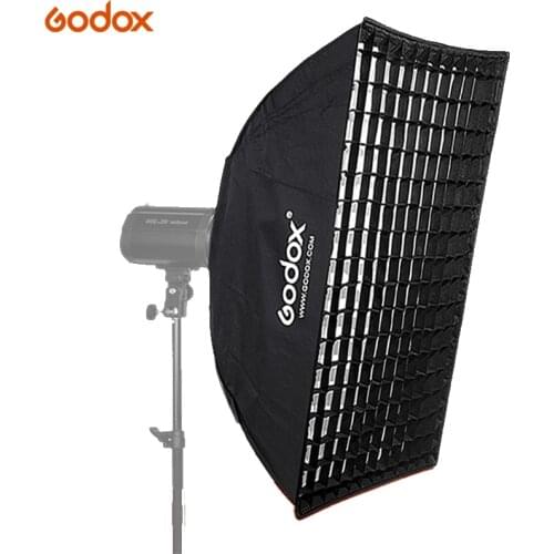Godox FW60*60 Honeycomb Grid Softbox with Bowens Mount for Studio Strobe Flash Light 24"x 35" 60x60cm or 60x90cm soft box