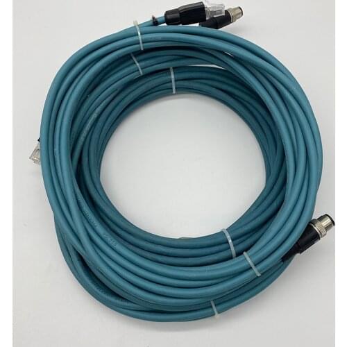 Used original KEYENCE OP-87231 original disassembly machine code reader SR series network port cable 5 meters