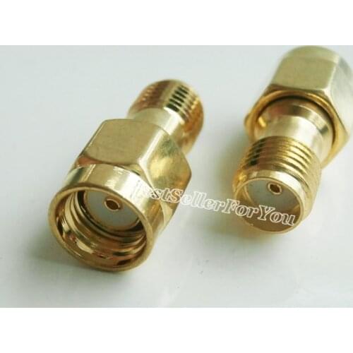 1Pcs SMA female jack to RPSMA RP SMA male Female Pin RF coaxial adapter connector Wifi