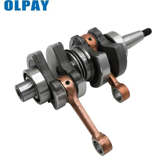 6B4-11400-00 CRANKSHAFT ASSY for Yamaha 2 Stroke 9.9HP 15HP Outboard Parsun T15D 6B4-11400