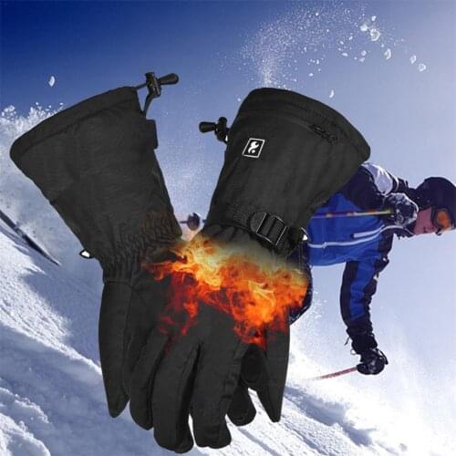 Motorcycle Gloves Electric Heated Gloves Warm Heating Gloves Touch Screen For Cycling Skiing Men Women 5V 3000mAh Guantes Moto