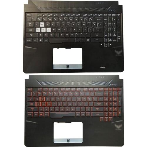 Laptop Palmrest Upper Case US Backlit keyboard For ASUS FX95 FX95G FX505 FX505D FX86 FX86G FX80G