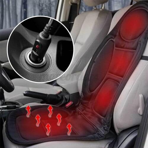 Heated Seat Cover for Cars Universal 12V Heated Car Seat Cushion Winter Heater with Dual Temperature for Car Truck Office Chair