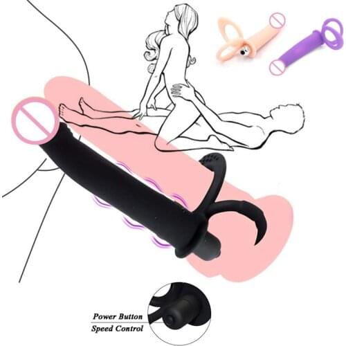 Double Penetration Penis Strap On Dildo Anal Plug Prostate Massage Butt Plug Adult Games Sex Toys For Men Couples Sex Products