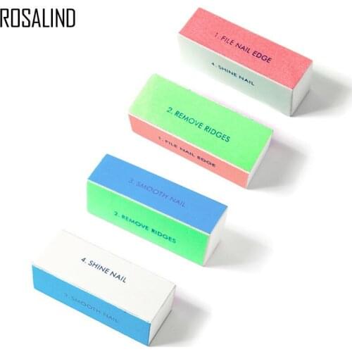 Наждачные пилки для ногтей ROSALIND China At AliExpress