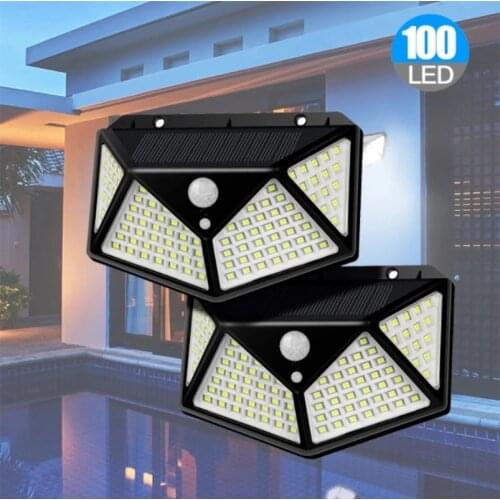 6pcs Led Light Solar lamp Outdoor Lamp Motion Sensor LED VZRWall Lights Waterproof Solar for Garden Street Lamp Outdoor Lighting