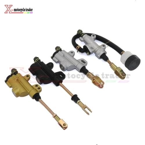 110 125 140 250 cc Motorcycle ATV Universal Cylinder Foot Rear motorcycle Master Cylinder Hydraulic Pump Foot Brake
