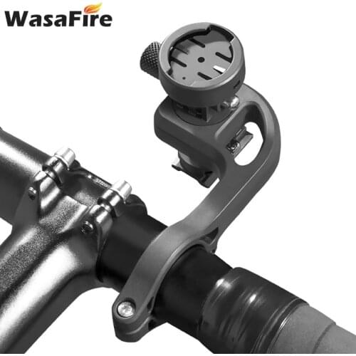 Bicycle Computer Mount Holder Adjustable Road MTB Bike Stem Extension Support Handlebar Camera Bracket for Garmin GoPro Light