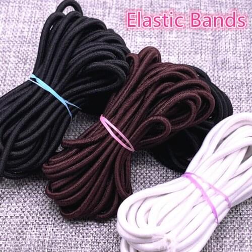 1.0mm--3.0mm High Elastic Round Elastic Band Rubber Band Elastic Cord for Jewelry Making Diy Handmade Accessories