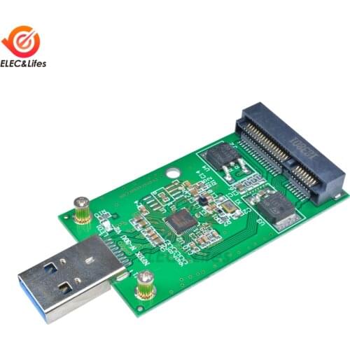 USB3.0 USB 3.0 to mSATA adapter card board for Laptop PC Computer Data Transmission Link adapter