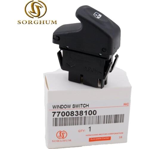 7700838100 Car Electric Auto Window Mirror Switch for Renault Clio Kango Megane