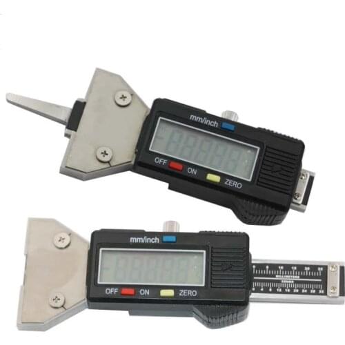 0-25.4mm digital depth Measuring Tool Electronic Digital depth gauge caliper tread depth gauge LCD Tyre tread gauge For Car