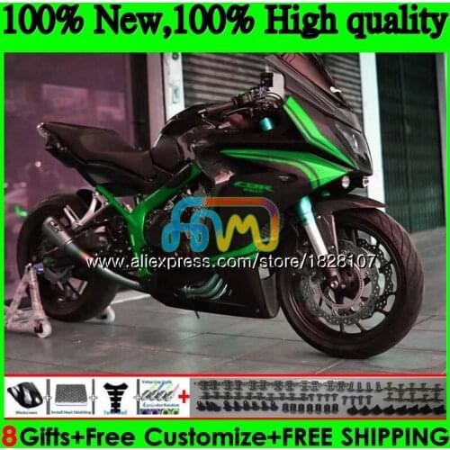 CBR-650F For HONDA CBR 650 F CBR650F 11 12 13 14 15 83BS.36 CBR650 F CBR Green black 650F 2011 2012 2013 2014 2015 2016 Fairing