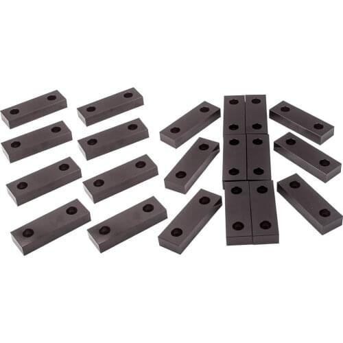 Repair tools 6 x 2 x 1" Standard Aluminum Soft Jaws Set Fits For Kurt 6" Vises Discount 10 pack