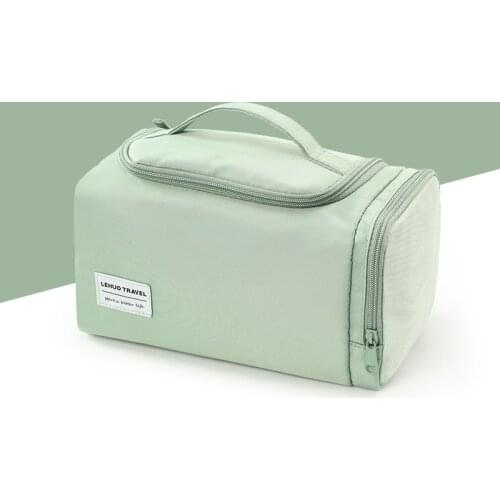 Cosmetic Bag For Brushes Women Travel Zipper Makeup Pouch Waterproof Make Up Organizer Lipstick Case Storage Toiletry Bags