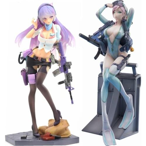 1/7 Scale Japan Anime DAMTOYS After-School Arena-All-Rounder ELF Froggirl Aegir PVC Action Figure Toy Collection Model Doll Gift