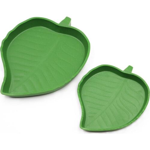 Shallow Reptile Dish Reptile Food Dish Turtle Feeding Bowl Tortoise Food Dish for Bearded Dragon Gecko Lizard