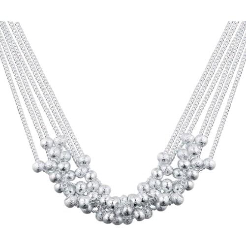 Fashion Jewelry Necklace Lady Wholesale Charm Silver Color Pendants For Women Fashion Jewelry Pendant AN538/afqaiwxa