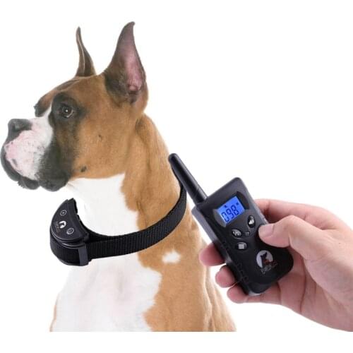Dog Training Collar Remote No Shock Safe Bark Stop With Sound Vibration Bark Collar Rechargeable and Waterproof