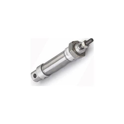 Free Ship 10pcs/lot 25mm Bore 50mm Stroke Stainless Pneumatic Cylinders MA25x50 Single Rod Single Acting Spring Return