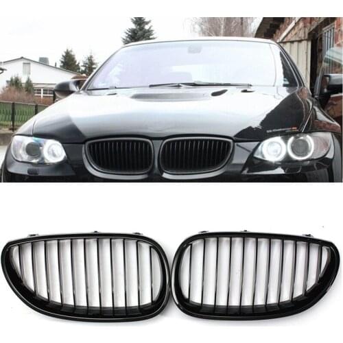 Supply 10 To 13 BMW E92 China Open Double Three Color China Open Grille Bright Dark Dumb Black Modified China Open
