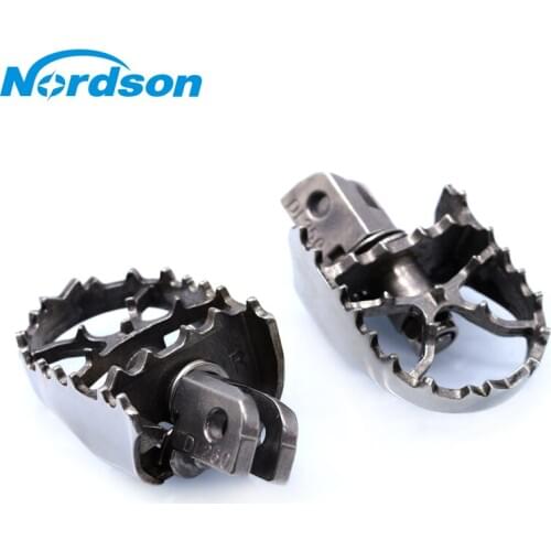 Nordson Wide Rotating Foot pegs Footrest For Suzuki GW250 GW 250 INAZUMA 2011-2017 DL250 2017-2018