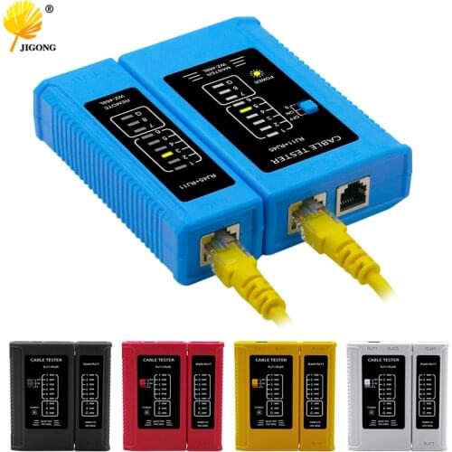 Professional Network Cable Tester RJ45 RJ11 RJ12 CAT5 UTP LAN Cable Tester Detector Remote Test Tools Networking High Quality