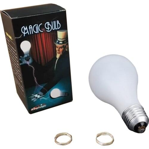 Magic Light Bulb - Mentalism Magic Tricks Lamp MagicClose Up Stage Magic Props Magician Gimmick Illusions