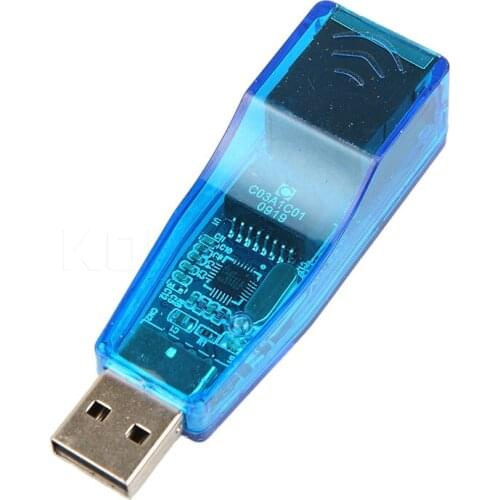 USB 2.0 Ethernet RJ45 Adapter USB Network Lan Card Ethernet External Lan Card Adapter for Laptop PC