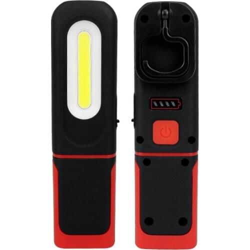 3W COB Rechargeable Led Magnetic Cordless Work Light Worklight Multi-Function Tire Repair Lamp Mechanical Workshop Tools Light