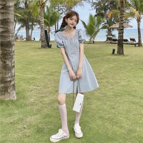 30471# Maternity Dress Summer Cotton Short Sleeves Loose Stylish A Line Dress Pregnant Women Mom Dress