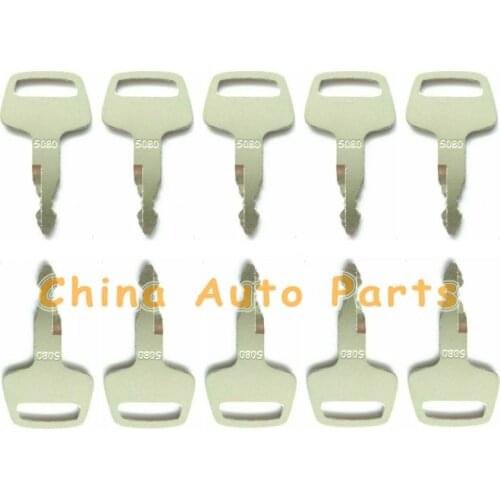 5080 069027029 For Marooka Excavator Heavy Equipment Ignition Key 10pcs