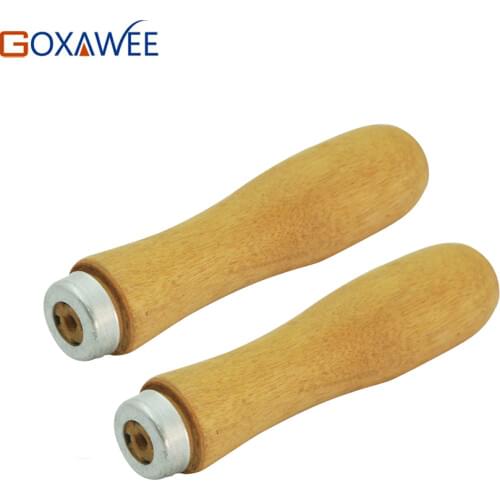 GOXAWEE Wood File Handle for graver knife Size 93x27mm Jewelry Tools Goldsmith Tools for Jewelry Making 1pc