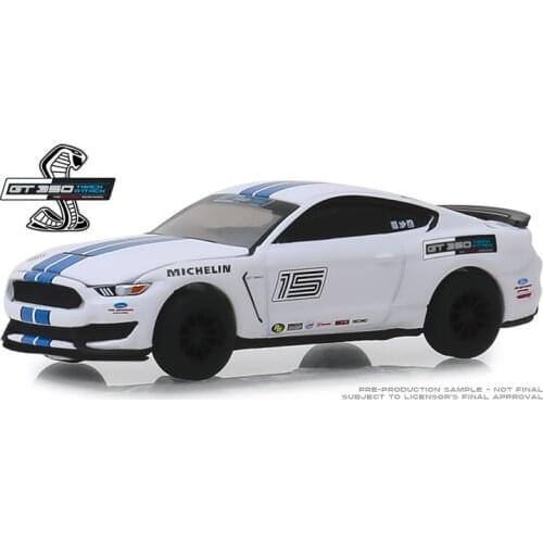 GreenLight 1:64 2016 Ford Mustang Shelby GT350 Alloy model car Metal toys for childen kids diecast gift