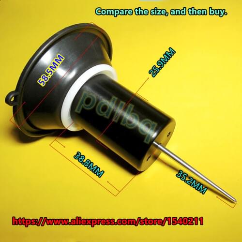 1PCS $7.5)HMHonda CN250/CH250 Helix/FUSION 250 Big ship22 carburetor vacuum diaphragm plunger assembly (configured Jet needle)