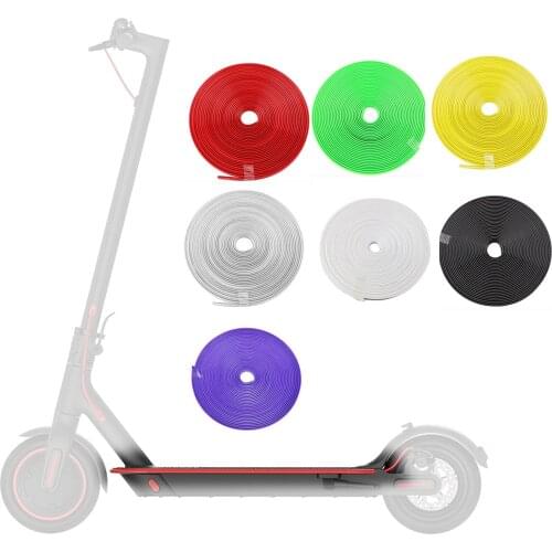 8m Electric Scooter Anti-Collision Protection Strip Scratchproof Durable Accessories For Xiaomi M365 Skateboard Parts