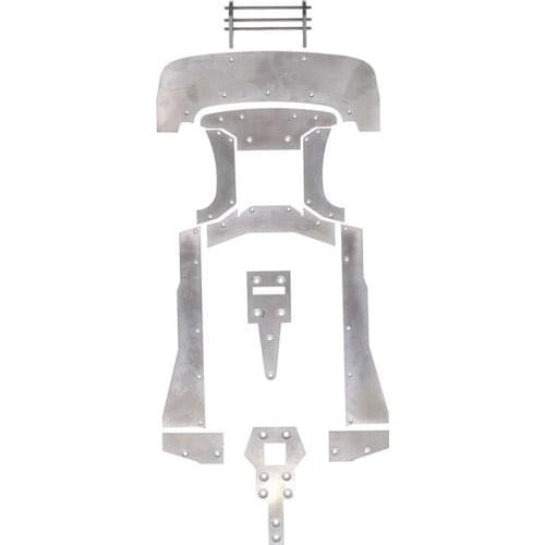 Metal Chassis Armor Protection Skid Plate Front Bumper for ARRMA 1/7 Felony Infraction Limitless RC Car Upgrade Parts