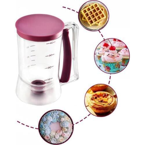 NEW Pancake Cakes Batter Dispenser Maker Perfect For Baking Muffins Cupcakes