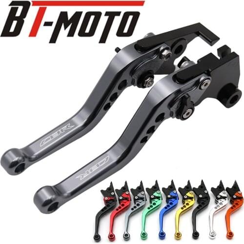 For HONDA CBR 600 F2 F3 F4 F4I 1991-2007 Motorcycle Adjustable Brake Clutch Levers Logo CBR