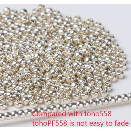 Taidian Japanese toho glass beads Galvanized Golden DIY Made weding decoration necklace 11/0 15/0 8/0 Modern style