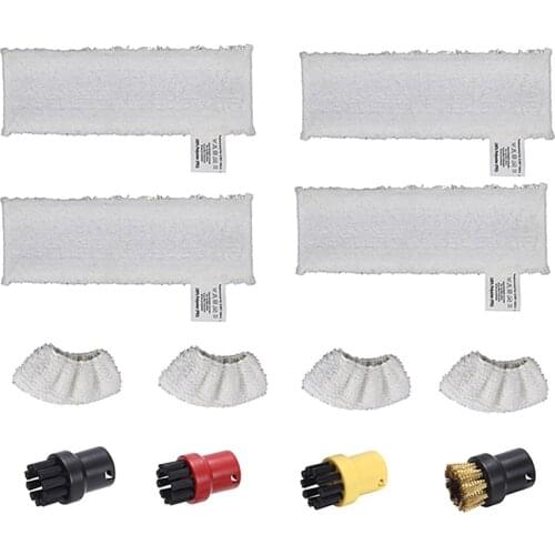 Steam Cleaning Cloth Cover Round Brushes Floor Nozzle Cloths for Karcher Easyfix SC2 SC3 SC4 SC5 Steam Cleaner Accessories