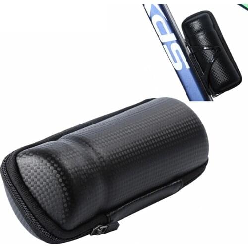 Cycling Bag Kettle Shape Bicycle Tool Kit Bag Bike Maintenance Repair Tools Storage Box Carbon fiber Pattern Matte Surface Boxes